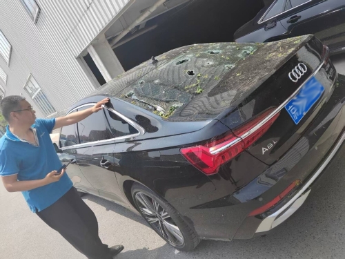 中國大地保險快速應對北京冰雹突襲，高效理賠護航客戶安全